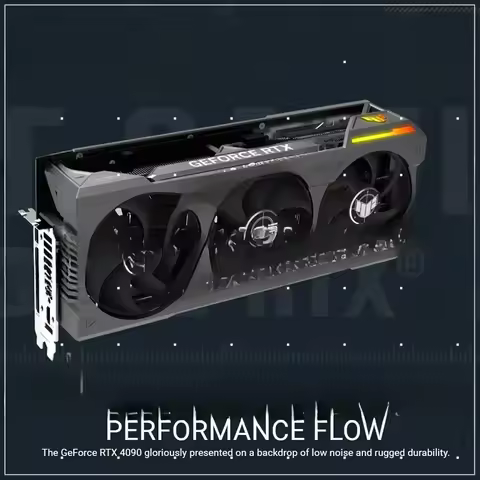 2025 Hot Sale 4090 Graphics ROG STRIX RTX4090 O24G GAMING GDDR6X 21000MHz 24GB 384Bit Support Mother