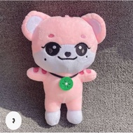Pink Plush Doll Official MINIVE Wonyoung ive Cherry Yujin Ganganji Leeseo rang-e liz cheez