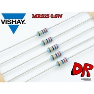 (5 Pieces) Vishay MRS25 Resistor Size 0.6W 1% As Small 1/4w (0.25w) Value 4.7k To 1M