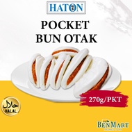 [BenMart Frozen] Haton Pocket Bun Otah Otak 270g - Halal - Malaysia