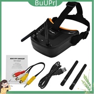 Mini FPV Goggles 5.8G 40CH Dual Antennas Auto-Searching FPV Goggles 3.0 Inch 480x320 LCD Screen for