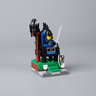 MOC Medieval Lion Eagle Knight Castle Male Figure Scene Building Blocks Đồ Chơi Lắp Ráp Mô Hình Cho 
