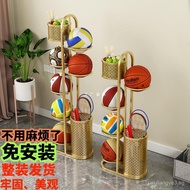 Simple Home Indoor Children's Basketball Storage Rack Ball Display Shelf Kindergarten Ball Rack Ball