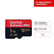 SanDisk Extreme Pro microSDXC 1TB SQXCD V30 U3 C10 A2 UHS-I 200MB/s R 140MB/s With Adaptor ( SDSQXCD