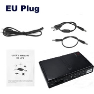 New DC UPS 【Without Battery】Uninterruptible Power Supply 18650 Replaceable Battery Backup 5v 9v 12v