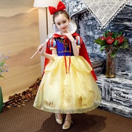 Disney Disney Snow White Dress Girls Performance Costume Disneyland Shooting Costume Birthday Dress 