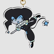Jester keychain || Oc mockhoadecor