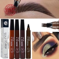 Four-head Bifurcated Eyebrow Pencil Suake Four Claw Eyebrow Pencil Micro Liquid Four Pronged E8a1