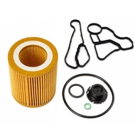 Engine Oil Filter Cooler Seal Set For BMW X1 X3 N26 N52 N54 N56 Housing Gasket