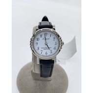 CITIZEN mens watches quartz wrist watch Analog leather WHT BLK GN-0-S-9 Direct from Japan Secondhand