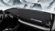 Hyundai Custin แผ่นม่านบังแดดรถยนต์2023 2024อุปกรณ์เสริมรถยนต์หนัง PUแผ่นคลุมแผงหน้าปัดรถยนต์ป้องกัน
