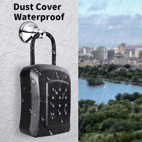 EGFirtor Smart Tuya Bluetooth TTlock APP Key Box Large Store Space 2 Way Unlock Waterproof Security 