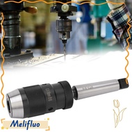 MELIFLUO Keyless Drill Chuck, Morse Taper MT3 Tapered Mandrel MK3 Quick Release Drill Chuck, Taper B