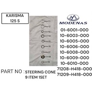 KARISMA 125S STEERING CONE BEARING SET ORIGINAL MODENAS 125 S