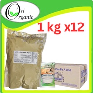 【HALAL】 12x 1kg Happy Grass Soft Bean Curd Powder Serbuk Tau Huay Lembut 快樂草冰豆花粉