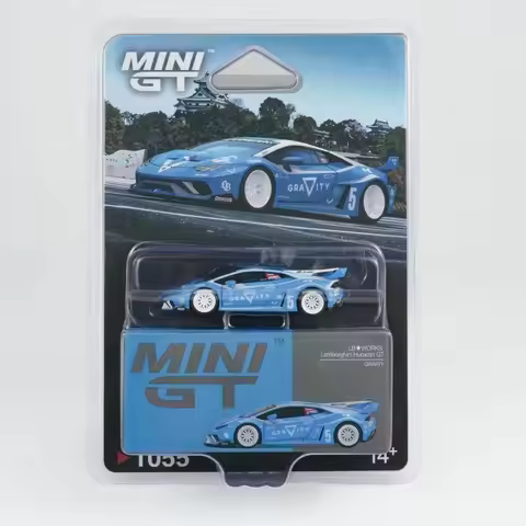 MINI GT 1:64 LB Huracan GT calf wide body modified simulation alloy die-casting car model desktop or