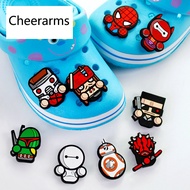 Shoe Charms cartoon hero PVC Crocs Charms Aceessories Jibbitz crocs Clogs Buckle kids Gifts