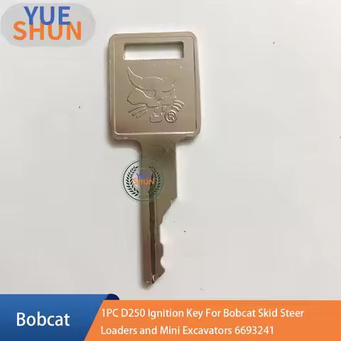 1 PC D250 Ignition Key For Bobcat Skid Steer Loaders and Mini Excavators 6693241 6693245 6709527 For