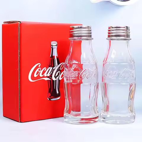 Glass pepper glass bottle kitchen seasoning bottle mini pepper salt cola bottle transparent mini sal