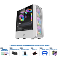 AMD Ryzen 5 5600 GAMING Destop With RX580 8GB GPU DDR4 16GB RAM M.2 Nvme 512GB SSD Full PC Set