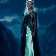 Elf Queen Galadriel Woman Cosplay Costume - Movie Character