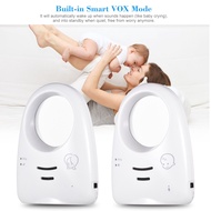 Portable 2.4Ghz Wireless Digital Audio Baby Monitor One-Way Talk Crystal Clear Baby Cry Detector Sensitive Transmission