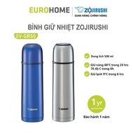 Zojirushi SV-GR50 Hot And Cold Thermos Flask With Capacity Of 0.5L, Made In Thailand, Genuine