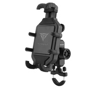 Motowolf Phone Holder v4 Shock Absorbing Cellphone Holder 360° Rotatable with Anti-theft and Anti-sl