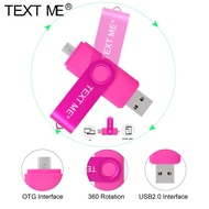 TEXT ME USB flash drive OTG high Speed drive 3 IN 1 Type C USB 32 GB 16 GB 8 GB 4GB 64 GB external s