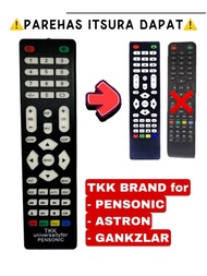 OSQ Pensonic LED TV Replacement Remote Control For Pensonic & Astron TV