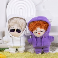 10cm/15cm/20cm doll Clothes Cotton Doll Clothes Hooded Sweatshirt Doll Clothes doll Clothes Ready St