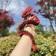 [Ready Stock] 3D Printing Ao Run Sea Dragon King Movable Ornaments Nezha Magic Boy Haunted Sea Class