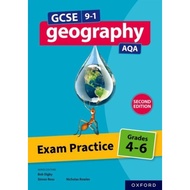 [100% Original Books] - GCSE 9-1 Geography AQA: Exam Practice: Grades 4-6 by Nicholas Rowles (UK edi