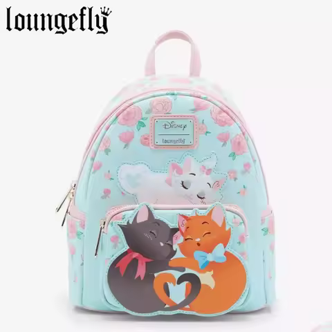 Loungefly Disney The Aristocats Sleeping Marie Toulouse Berlioz Mini Backpack