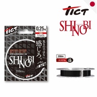 TICT Shinobi Ester Line Stealth Black - Ultra-Sensitive Ajing Fishing Line - Japan Direct