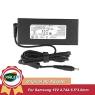 90W Laptop Chargers Power AC Adapter Original for Samsung R453 R439 Q460 Q470 AD-9019S A10-090P1A 19