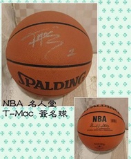 NBA 名人堂 T-Mac 簽名球