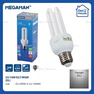 MEGAMAN 3U 18W E27 BULB DL/WW