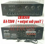 POWER AMPLIFIER CRIMSON 1500 Watt KA-7200