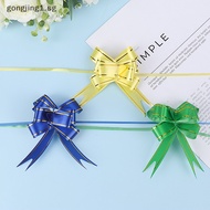 gongjing1 20 Pcs Ribbon Pull Bows Gift Knot Ribbon Wedding Gift Decoration Gift Wrapping Bows Packing Car Decor sg