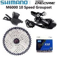 172 SHIMANO DEORE M6000 10 Speed Groupset MTB Mountain Bike RD M6000 Rear Derailleur Shifter l exK