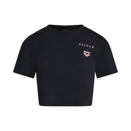 ARENA ARENA X SPORT B. LADIES SHORT SLEEVE CROP TEE - BLACK