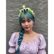 MATA Alien Toy Story 3-Eye Headband - Soft, Comfortable, Cute Design for Kids & Adults
