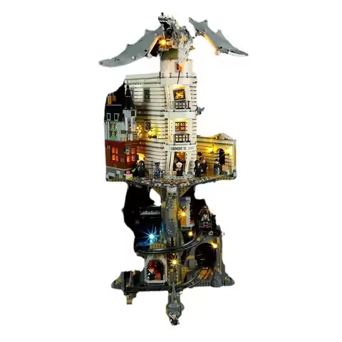 LED LIGHTING Kit for LEGO 76417 Gringotts Wizarding Bank-Collectors Building Block Lights (NO Blocks