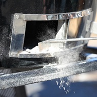 Stainless Steel Charcoal Ash Rake BBQ Ash Tool Rake Poker for Charcoal Smoker Wood Burning Stove Sil