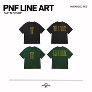 SARA Past N’ Future “PnF” Puff Print (January Collection) Oversized T-short