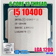 Used Intel® Core™ i5-10400 Processor / LGA1200 / 10TH GEN / 6 Core 12 Thread / 4.30 GHz / Support Wi
