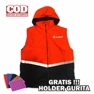 Lalamove Driver Vest, Thick Waterproof Material, Light List, Cahata