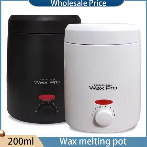 200ML Brazilian Hard Waxing Wax Warmer Machine Hard Waxing Wax Beans Waxing Machine Epilator Wax-mel