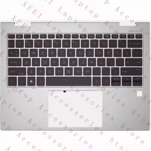 F For HP EliteBook X360 830 835 G9 G10 2-in-1 Palmrest Backlit Keyboard N02320-001